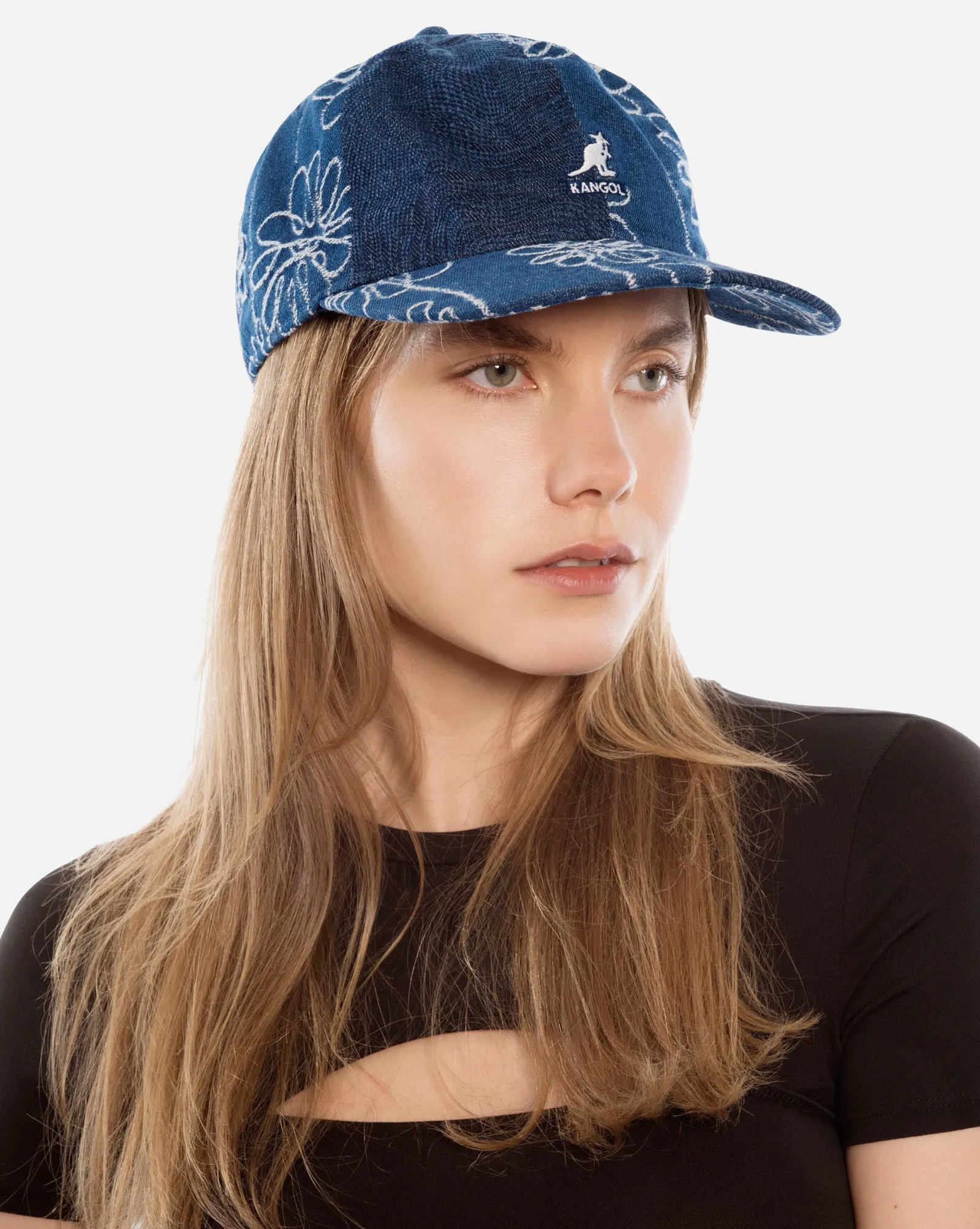 Kangol Denim Mashup Baseball
