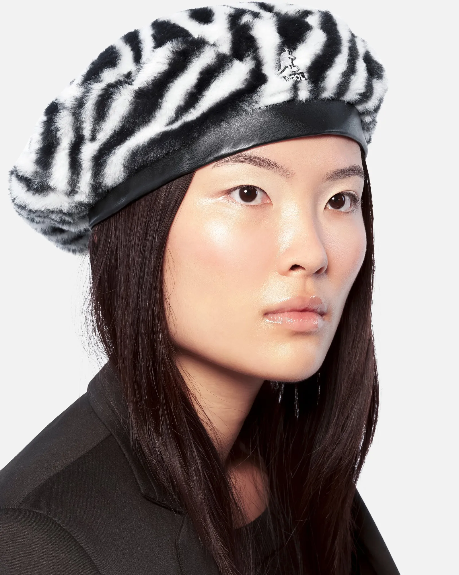 Kangol Faux Fur Beret