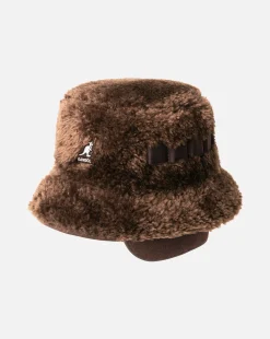 Kangol Faux Shearling Utility Bucket