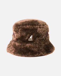 Kangol Faux Shearling Utility Bucket