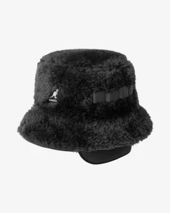 Kangol Faux Shearling Utility Bucket