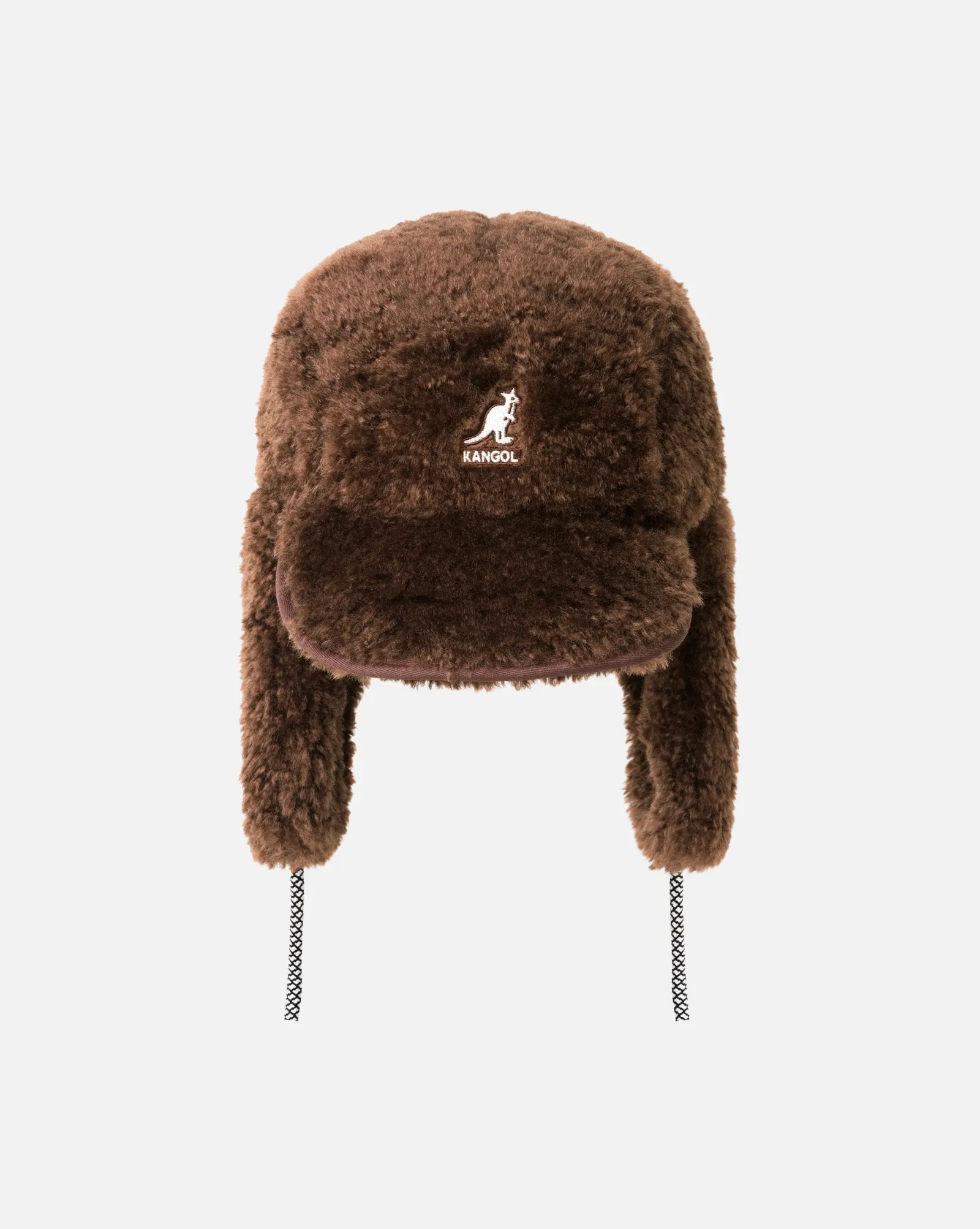 Kangol Faux Shearling Utility Flap Cap