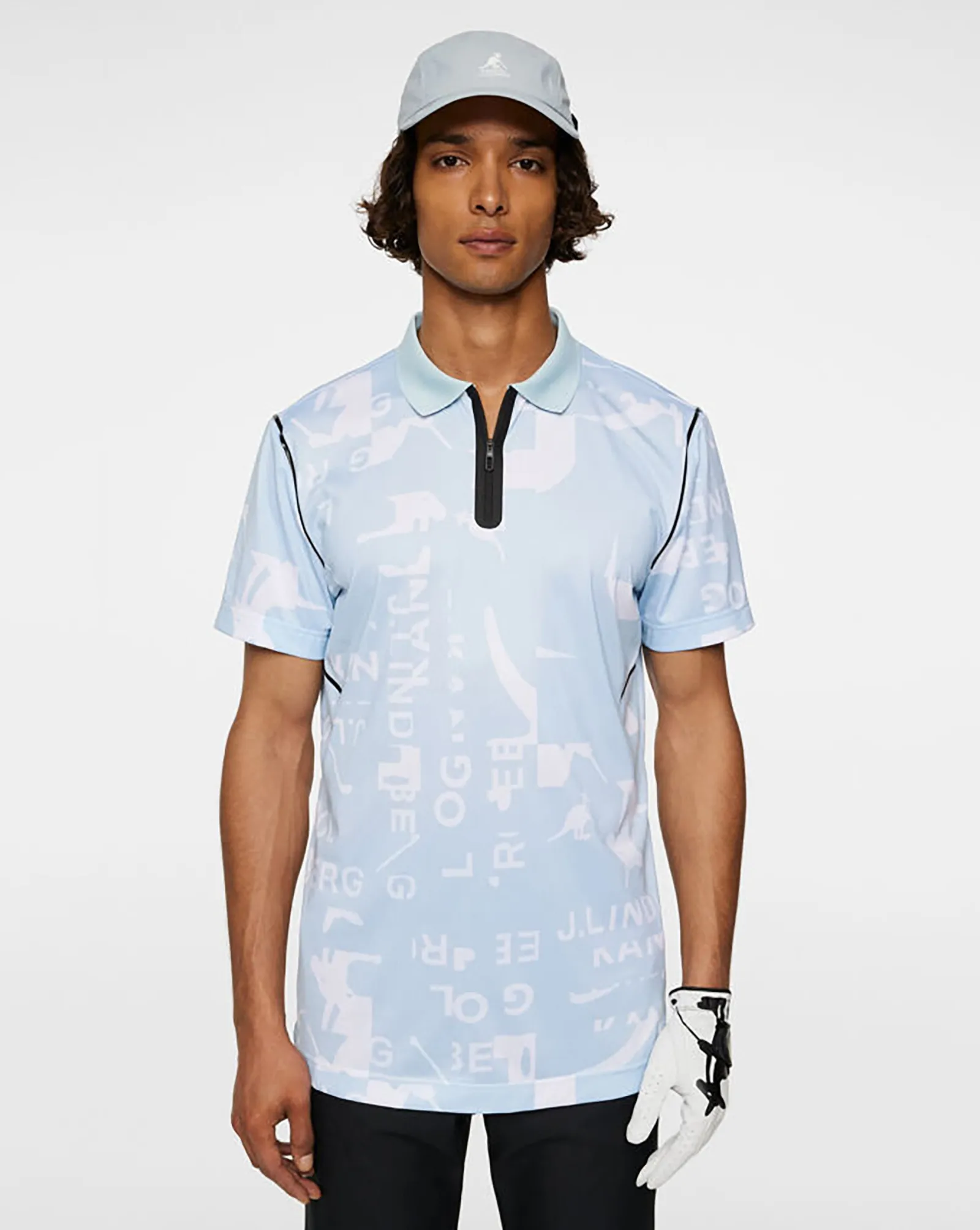 Kangol x J.Lindeberg Miro Print Polo