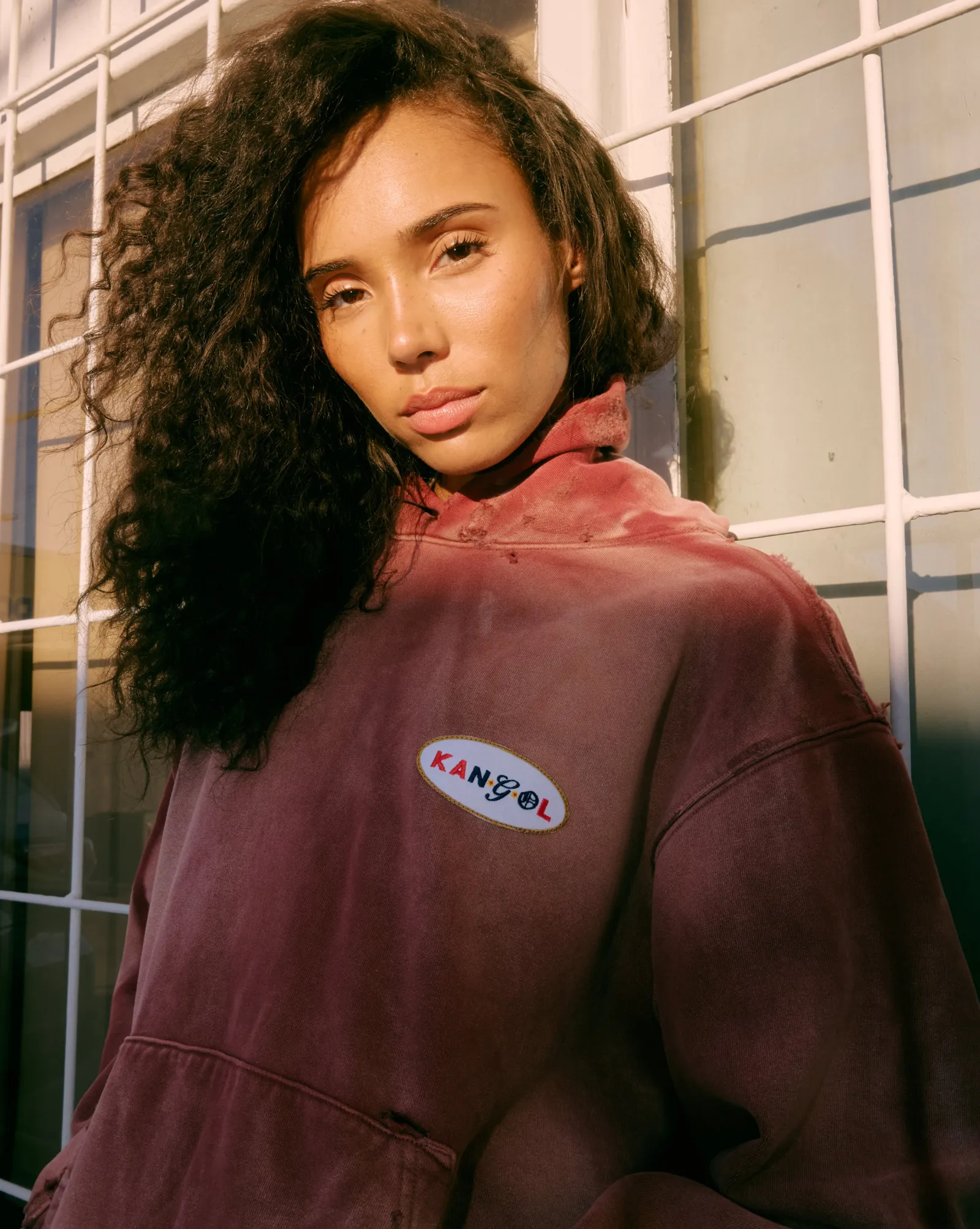 Kangol x NGO Hooded Sweatshirt
